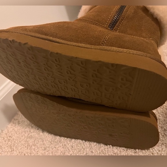 Ladies Size 7 Brown BEARPAW Zip-Up Fleece Lined Boots - NEW! - Picture 4 of 5